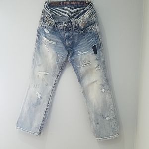 ROCK REVIVAL jeans, size 34 Kraig relaxed straight